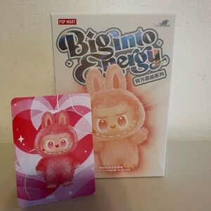 AUTHENTIC Pop Mart Big Into Energy Labubu (Love)
